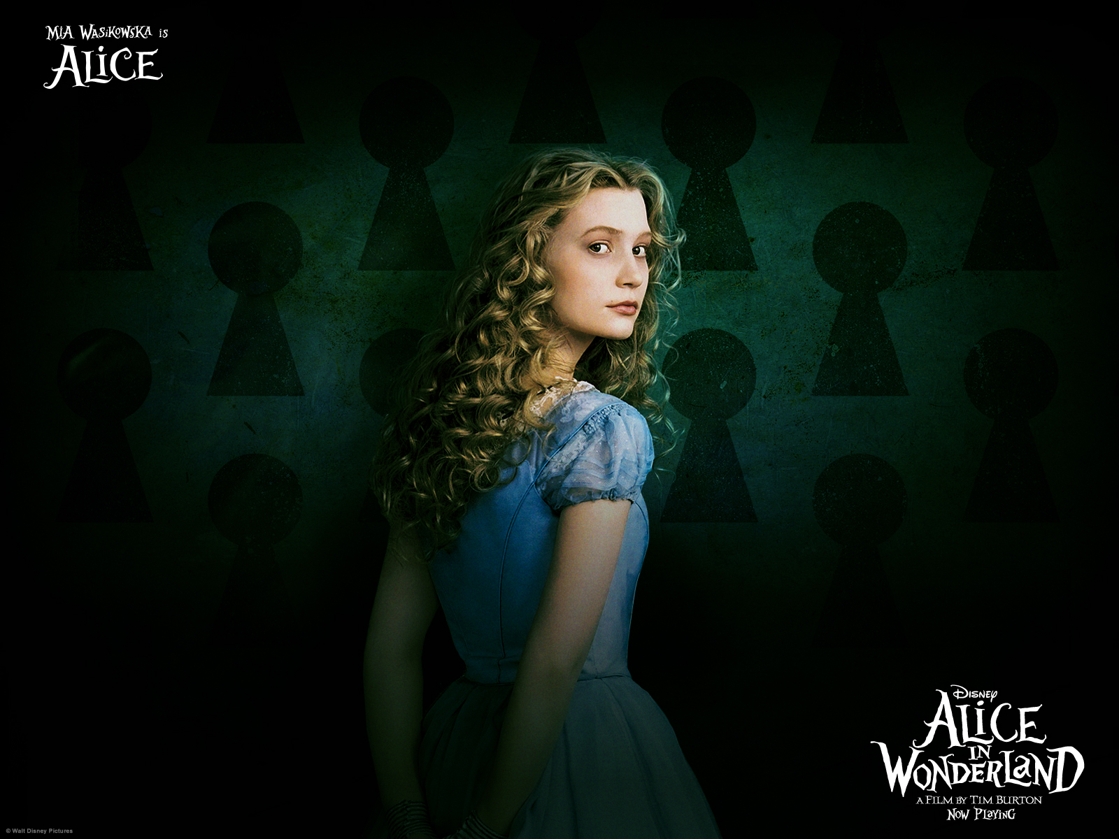 Alice from Alice in Wonderland Desktop Wallpaper