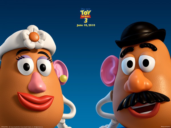 mr and mrs potato head from toy story