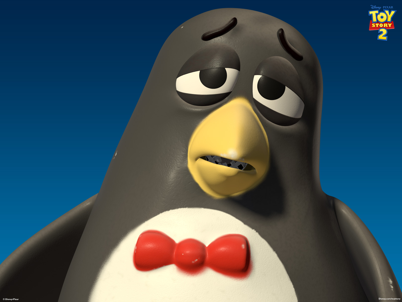 Wheezy the Penguin from Toy Story Desktop Wallpaper