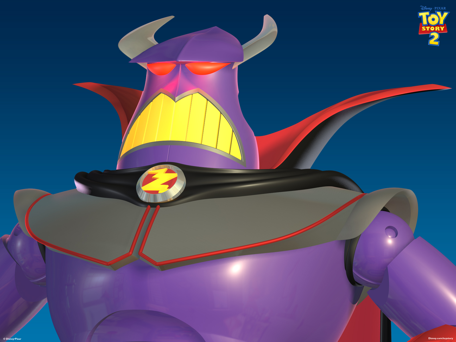 Emperor Zurg from Toy Story Desktop Wallpaper