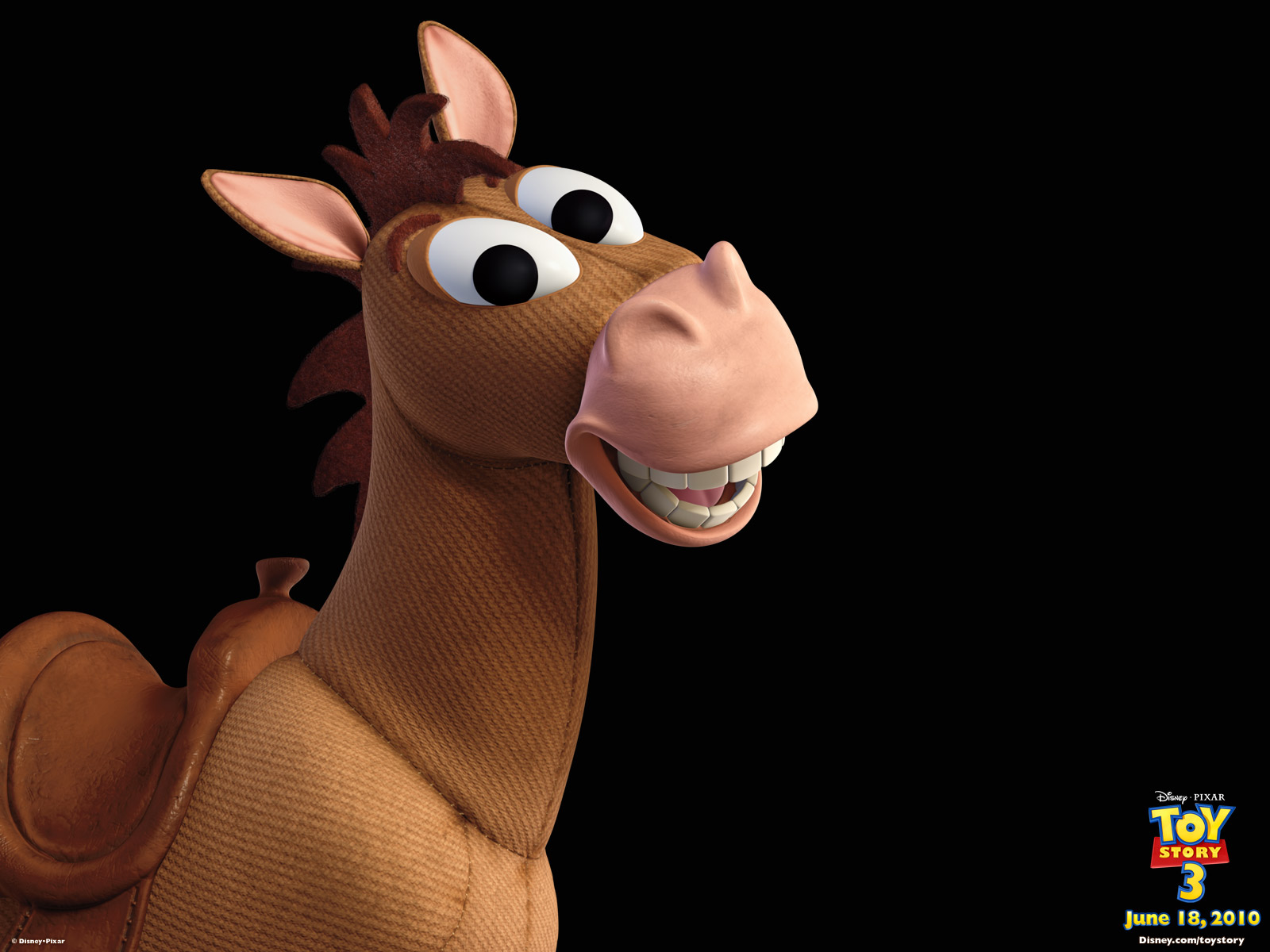 Bullseye the Horse from Toy Story 3 Desktop Wallpaper