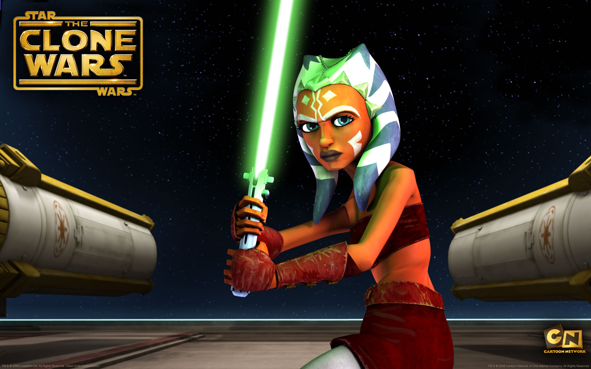 Ahsoka Tano from The Clone Wars wallpaper - Click picture for high