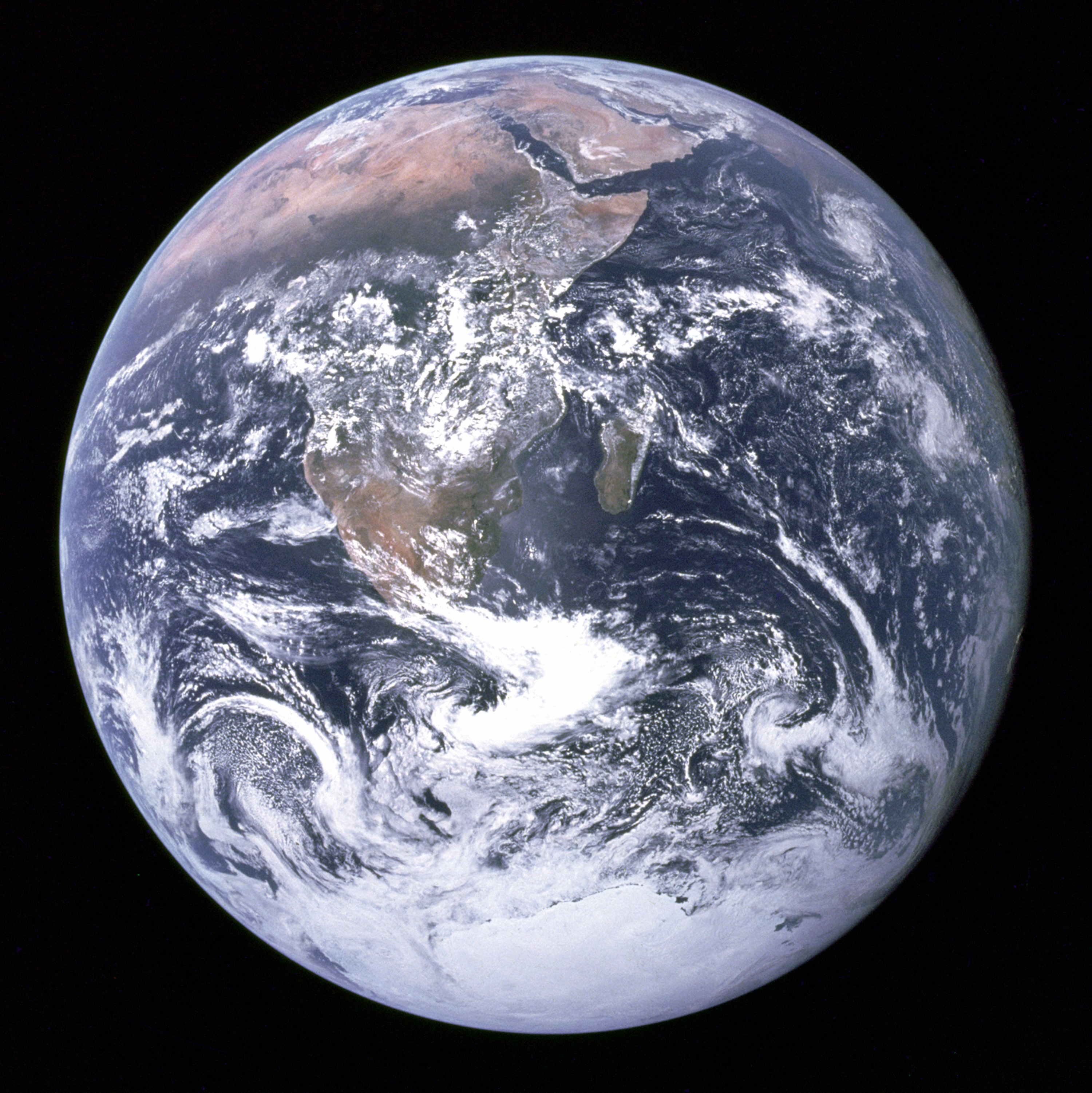 Earth From Space Desktop Wallpaper