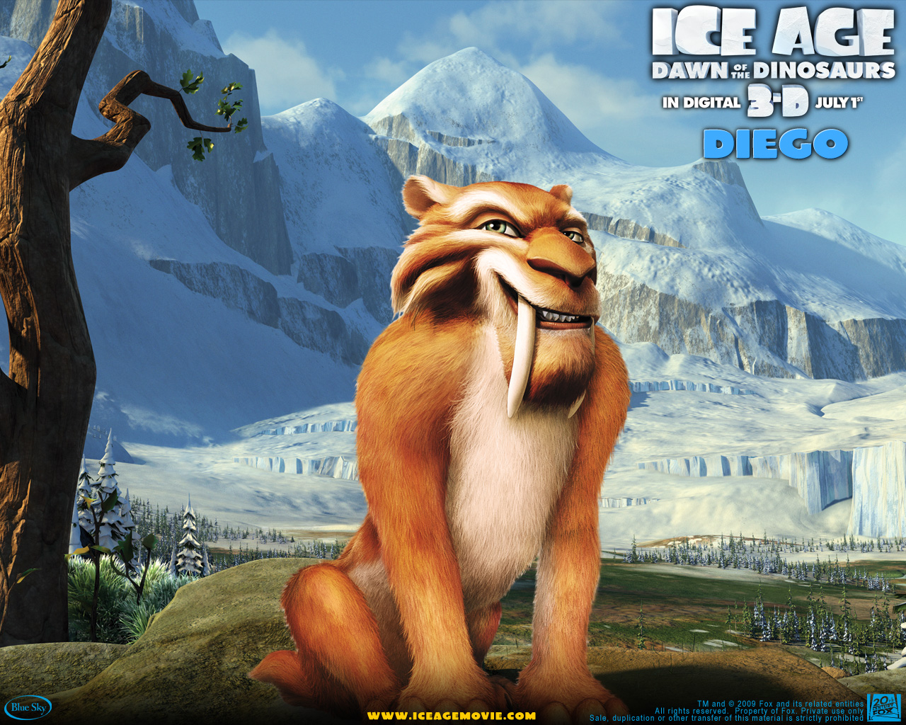 tiger ice age the movie
