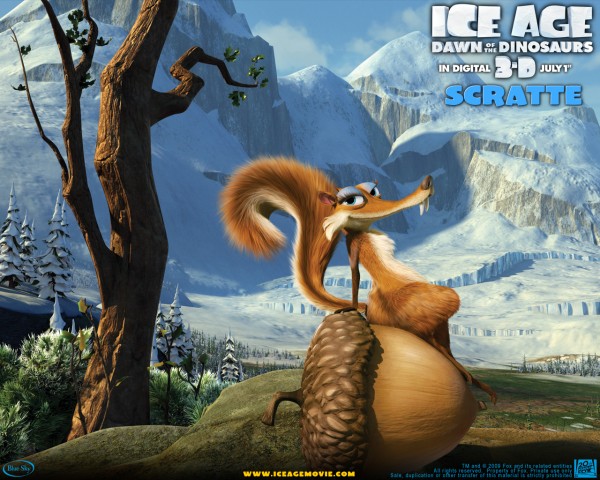 scratte the saber toothed squirrel in the ice age