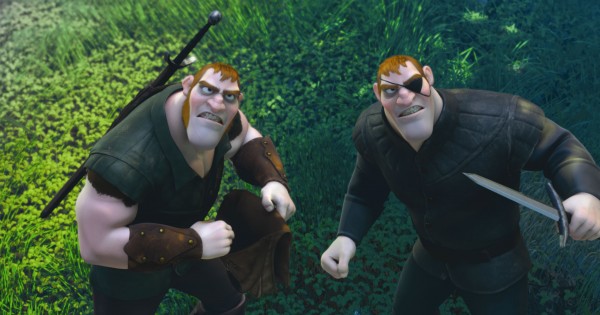 two robbers thugs from Disney's movie Tangled
