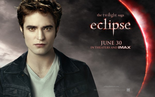 Twilight Saga Eclipse movie wallpaper image of Edward the vampire