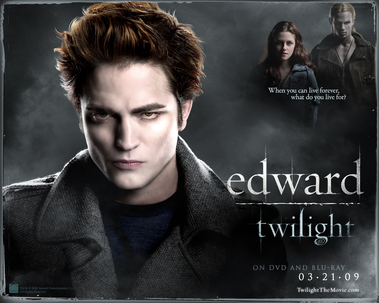 Edward Cullen Twilight New Moon Desktop Wallpaper
