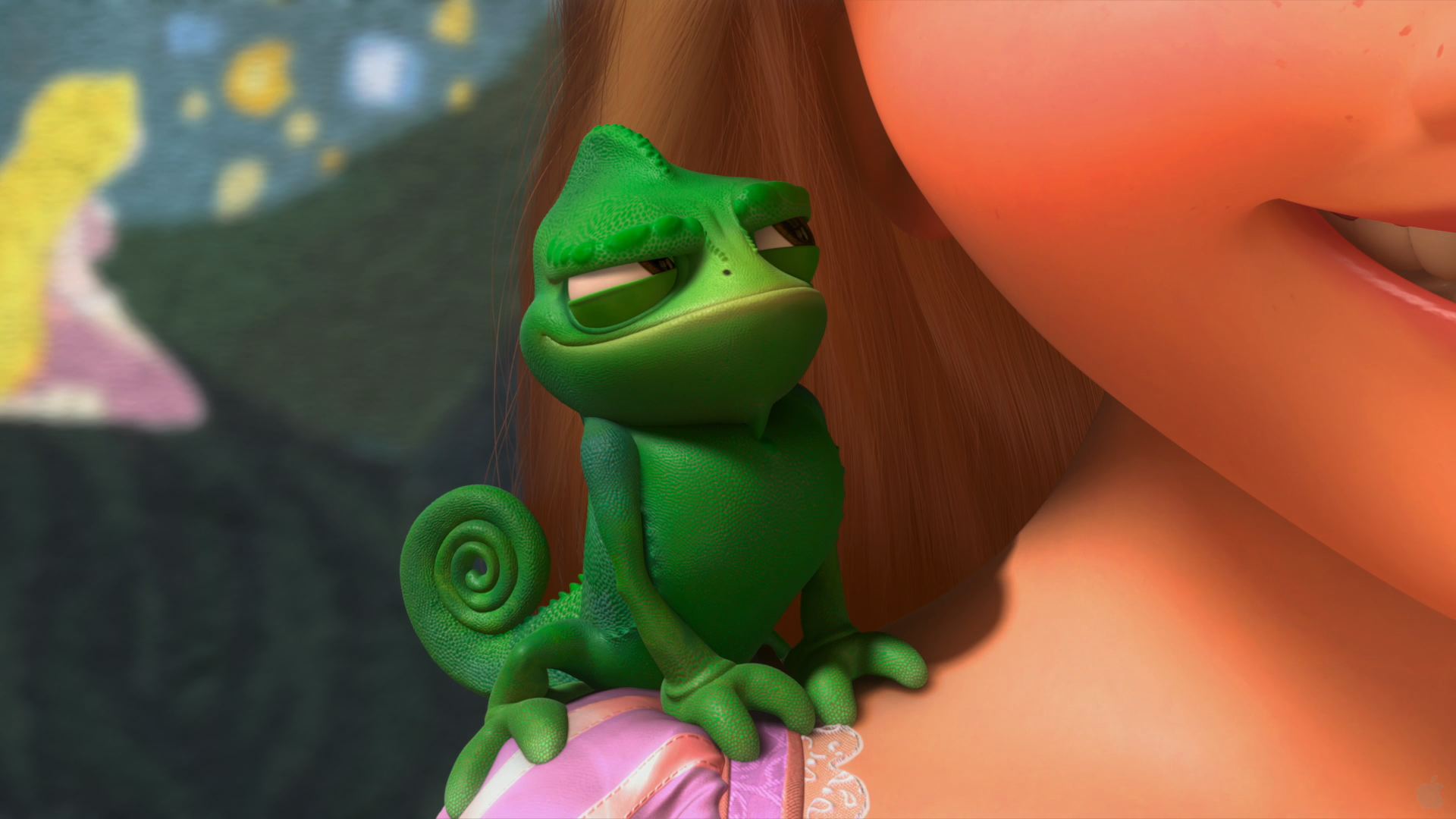 Pascal from Disney’s Tangled Desktop Wallpaper