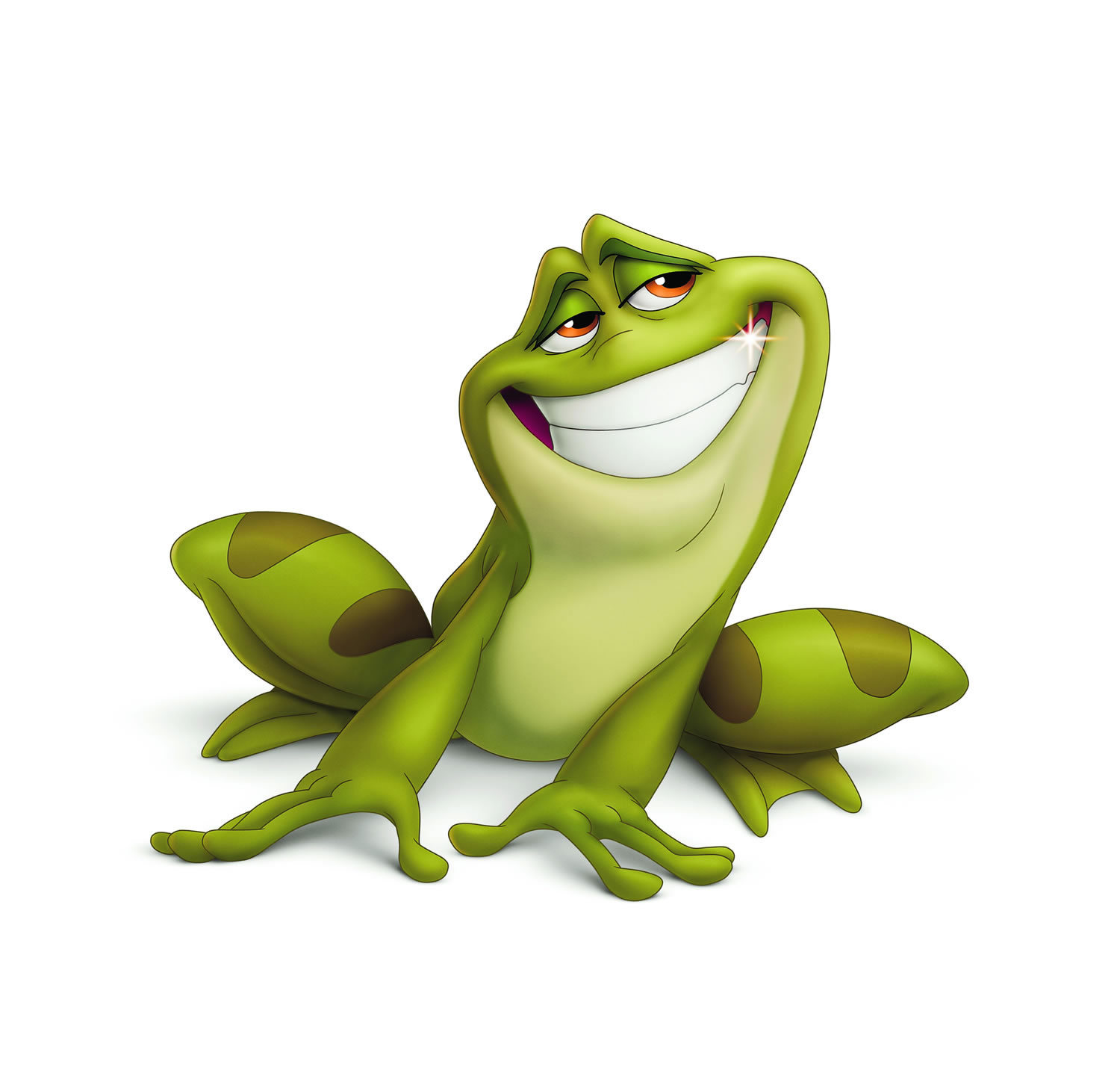 Prince Naveen as a Frog from Disney's Princess and the Frog Desktop  Wallpaper