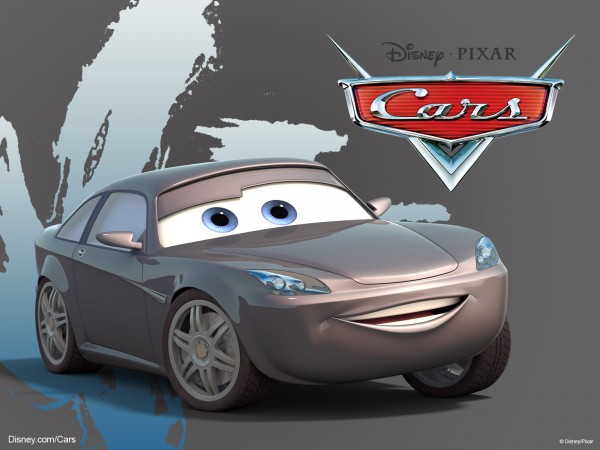 Bob Cutlass the race car from Pixar's Cars movie wallpaper