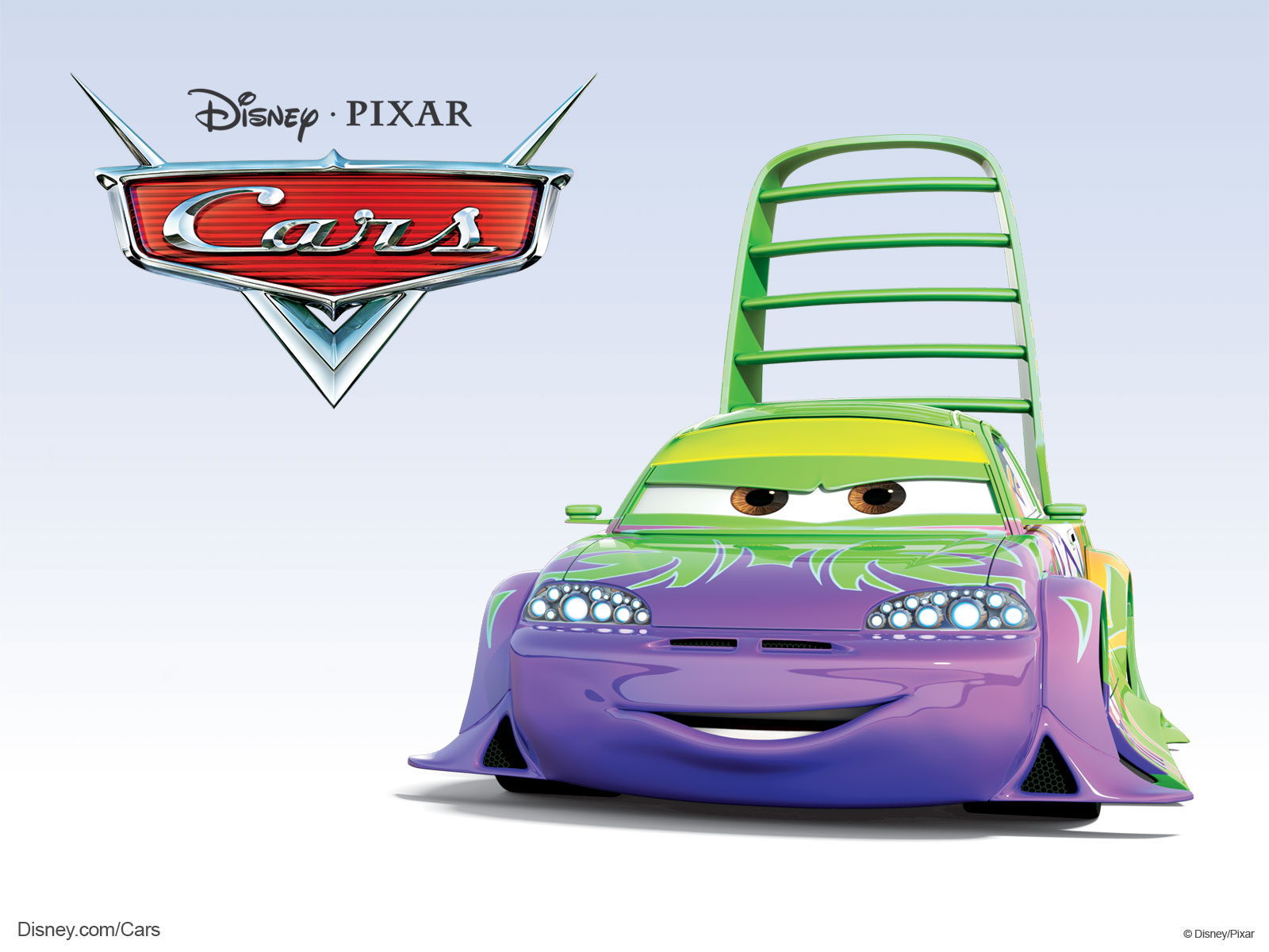 Wingo the Custom Sports Car from Disney Pixar Movie Cars Desktop