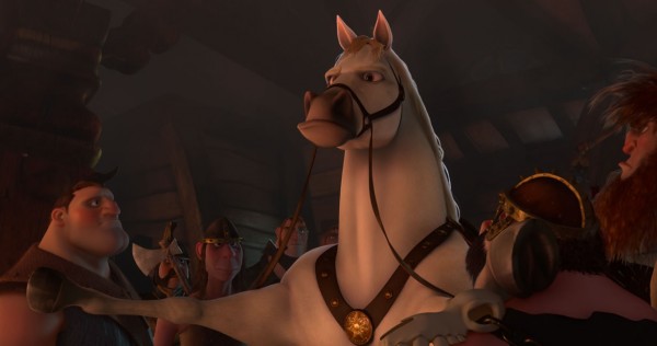 Maximus the horse from Disney animated movie Tangled wallpaper