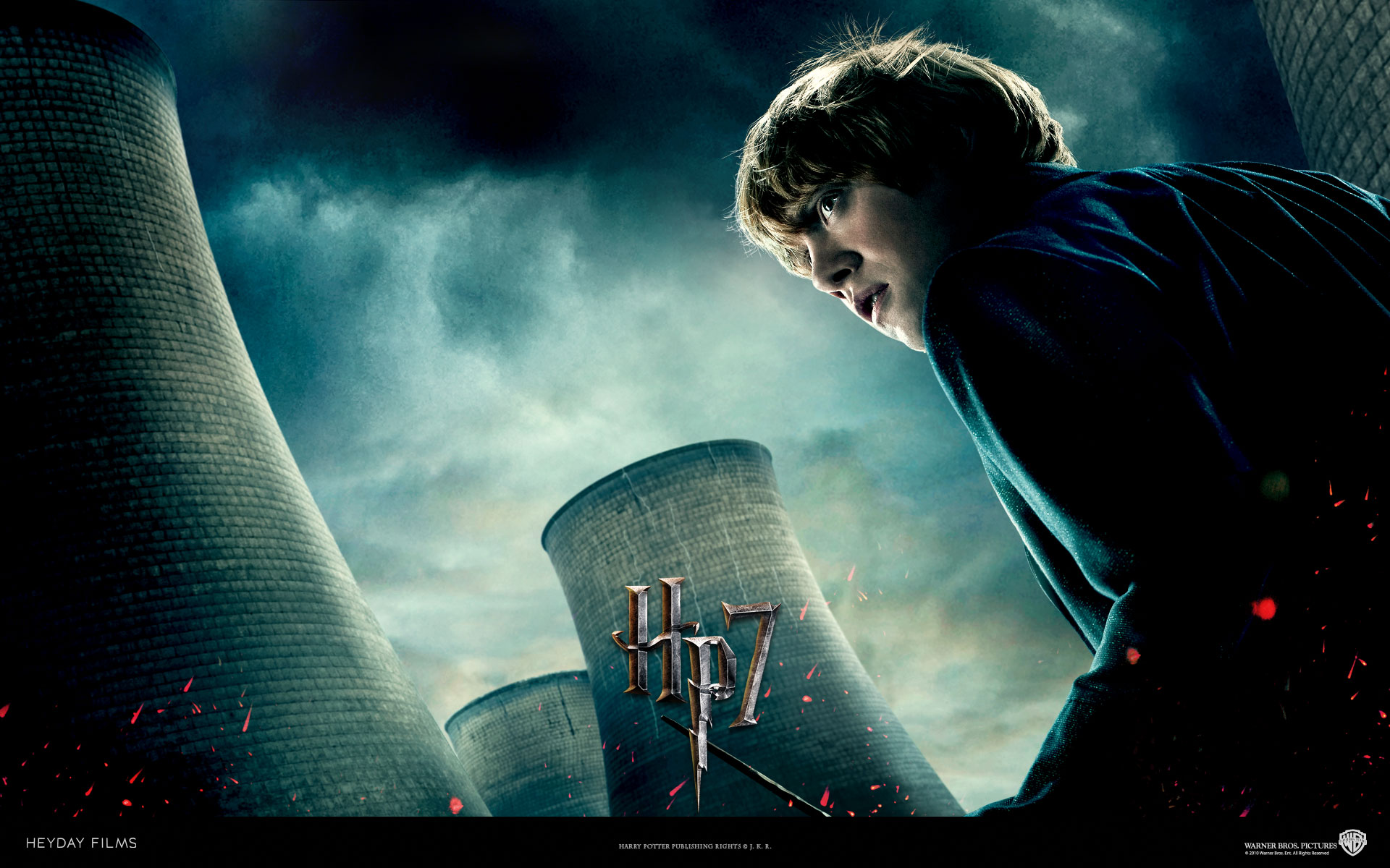 Ron Weasley from Harry Potter and the Deathly Hallows Movie Desktop  Wallpaper