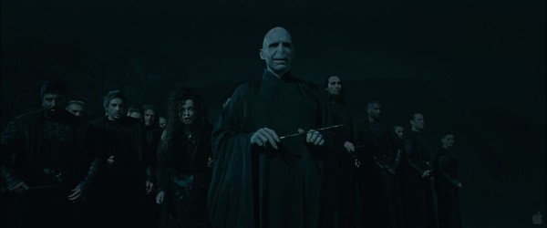 Lord Voldemort's followers from Harry Potter and the Deathly Hallows movie wallpaper