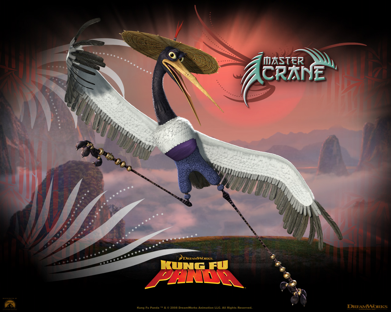 kung fu panda master crane