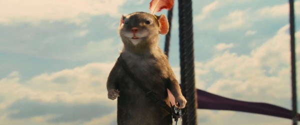 Reepicheep the mouse in the Chronicles of Narnia Voyage of the Dawn Treader