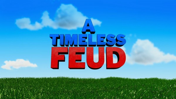text that says A Timeless Feud from Disney's Gnomeo and Juliet movie wallpaper