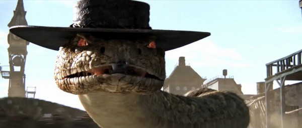 Rattlesnake Jake, the villain from the 2011 CG animated movie Rango wallpaper