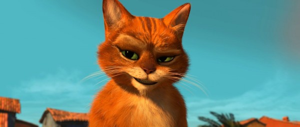 Puss in Boots from the Dreamworks animated movie wallpaper