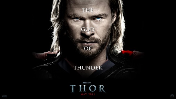 Thor the God of Thunder from the Marvel Studios movie Thor wallpaper