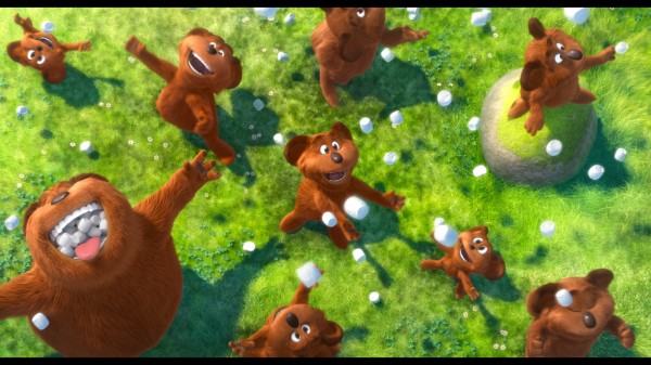 bears and raining marshmallows from Dr. Seuss The Lorax Movie 2012 wallpaper