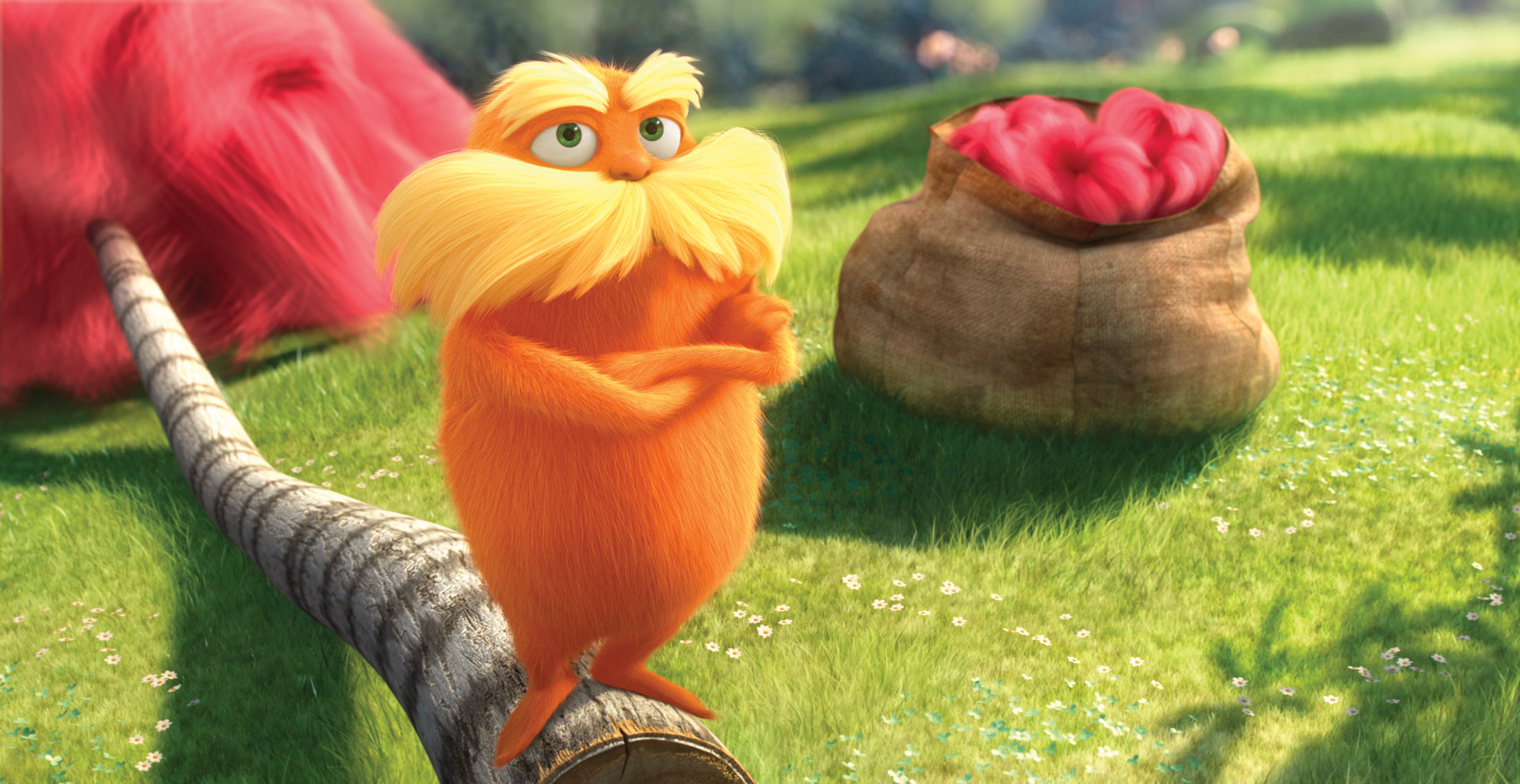 Lorax from Dr. Seuss The Lorax Movie Desktop Wallpaper