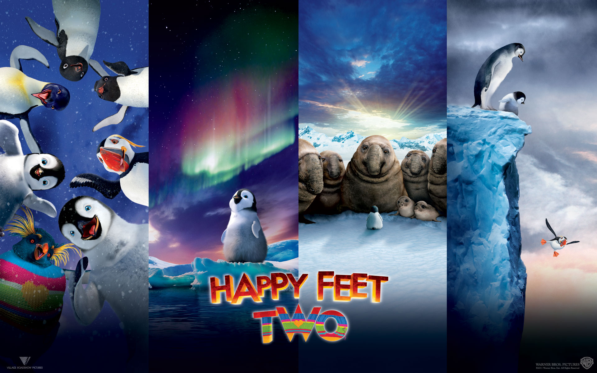 Happy Feet Two Movie Desktop Wallpaper
