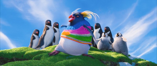 Lovelace the penguin from Happy Feet 2 movie wallpaper