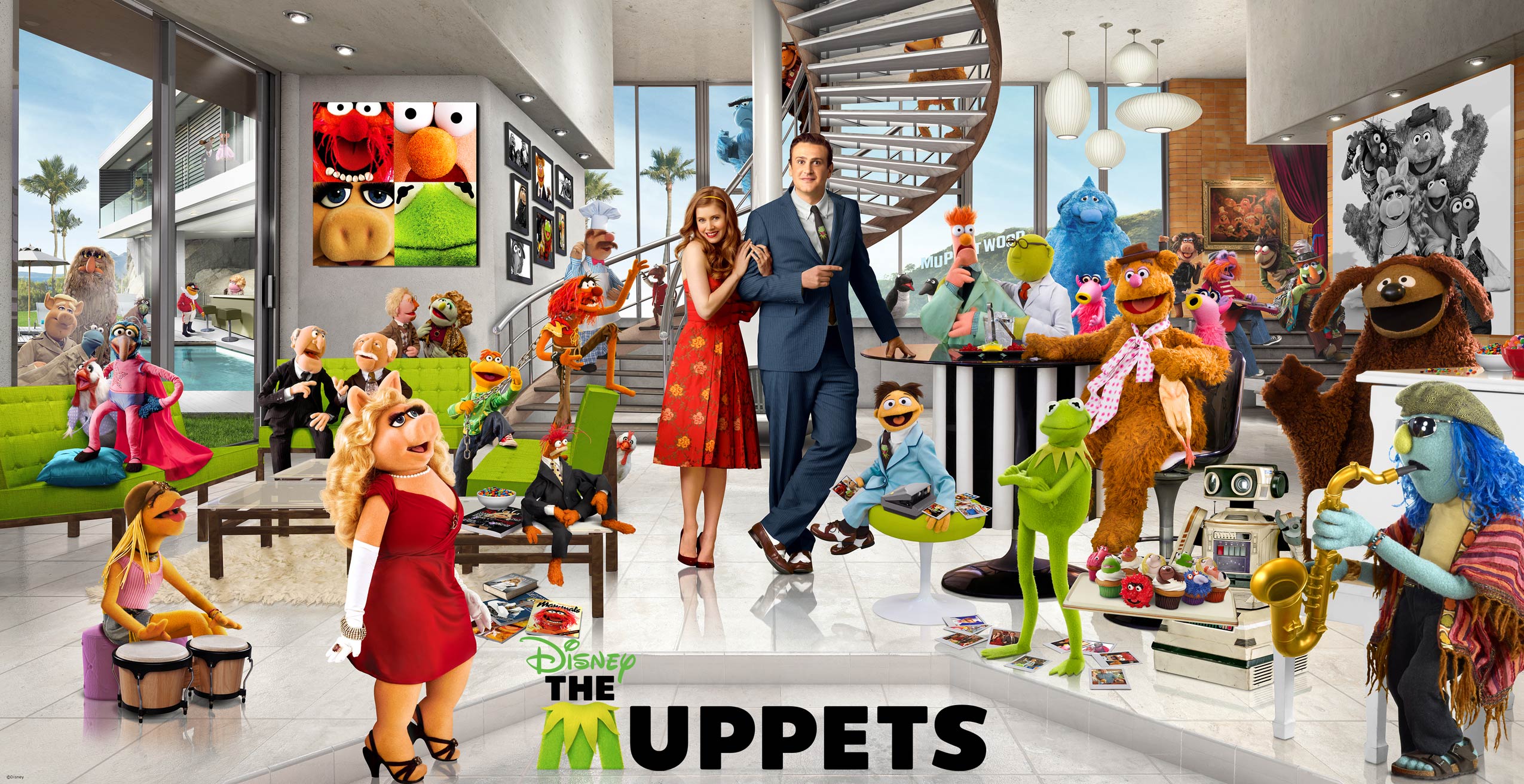 Cast Of The 2011 Muppet Movie Desktop Wallpaper Cast Of The 2011 Muppet Movie Desktop Wallpaper