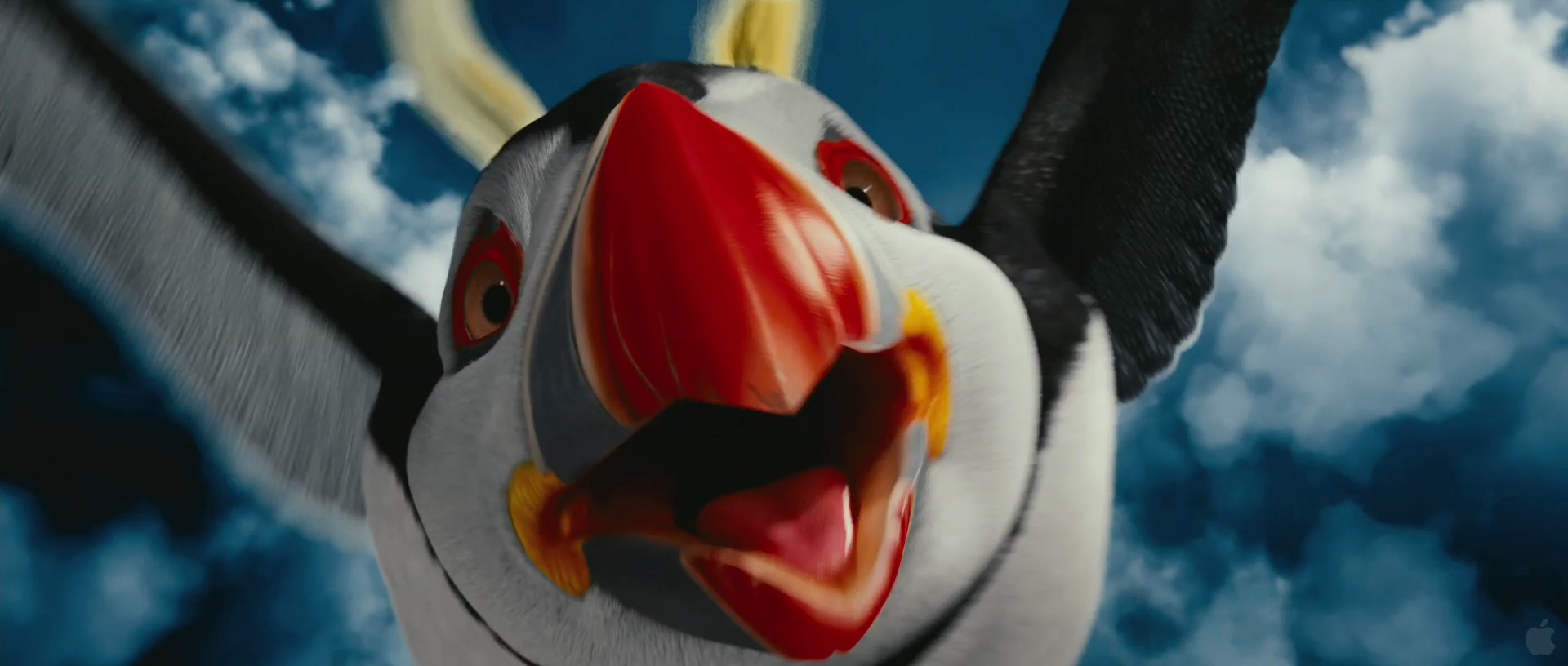Sven the Puffin from Happy Feet Two Desktop Wallpaper