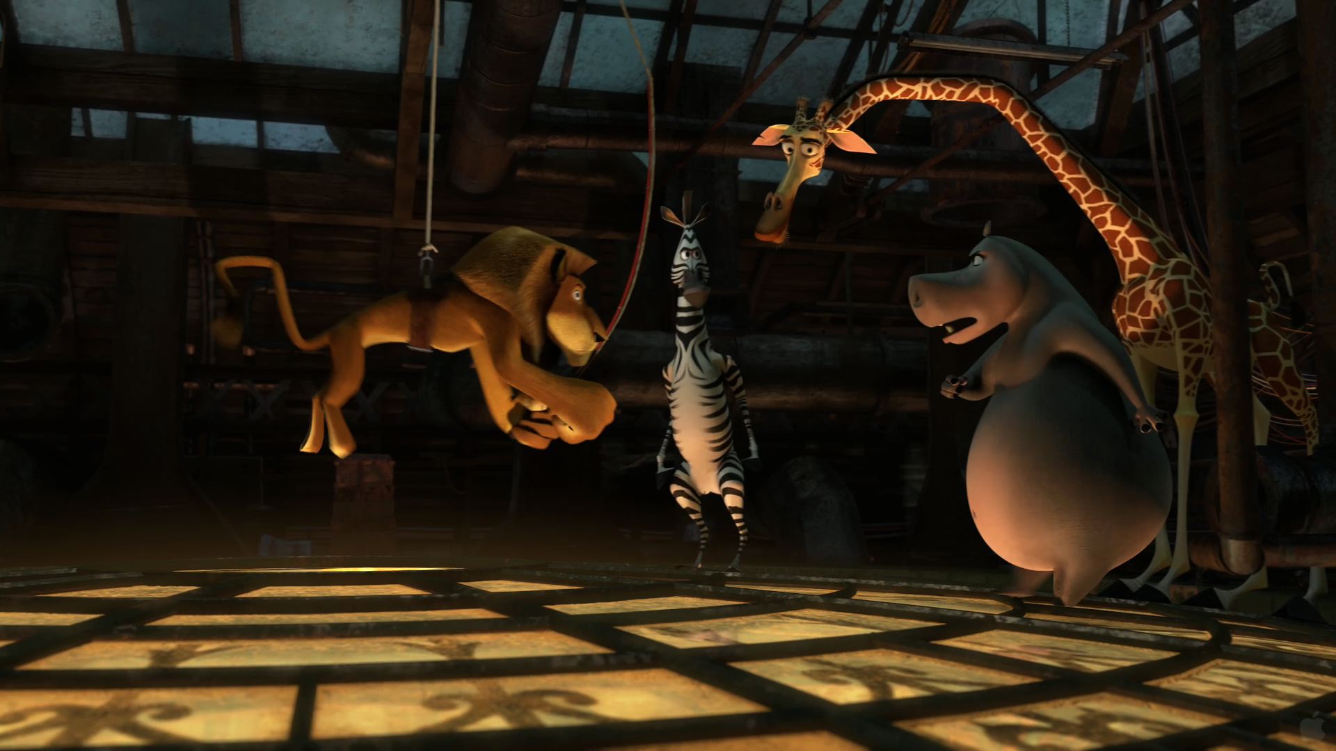 Animal Cast of Madagascar 3: Europe's Most Wanted Desktop Wallpaper
