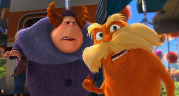 The Lorax in Dr. Seuss' The Lorax Movie wallpaper