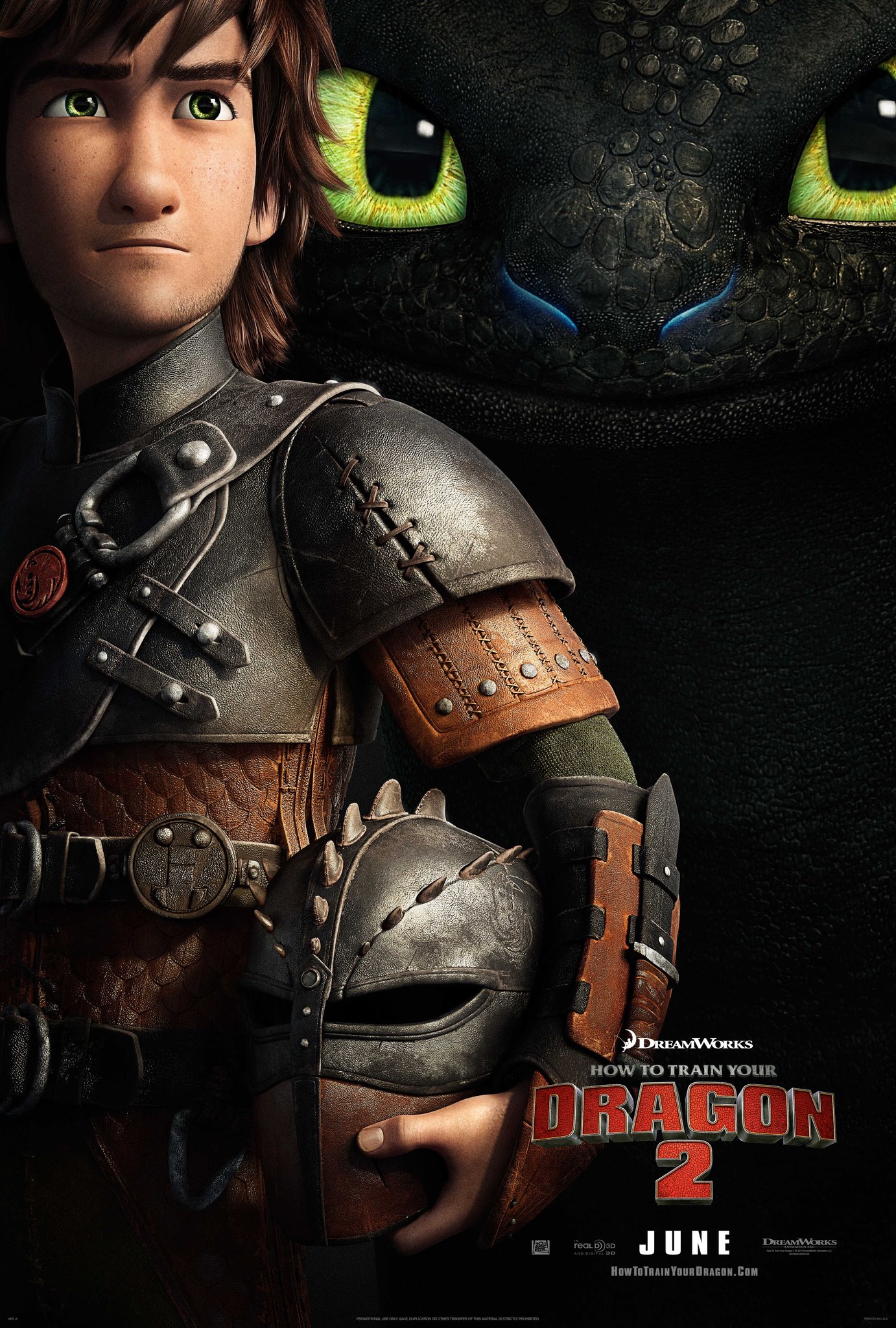 How to Train Your Dragon Official Movie Poster Desktop Wallpaper