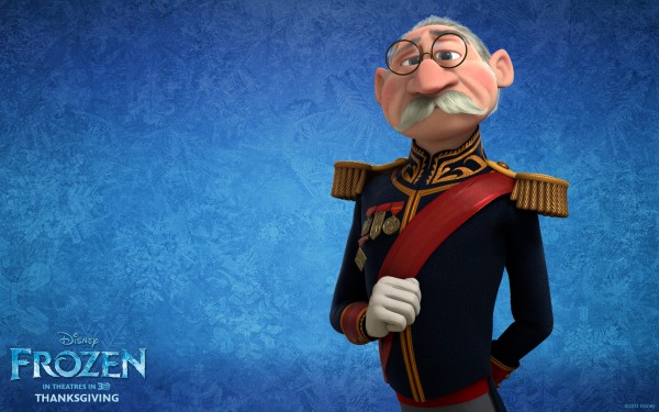 The Duke of Weselton from Disney's movie Frozen wallpaper