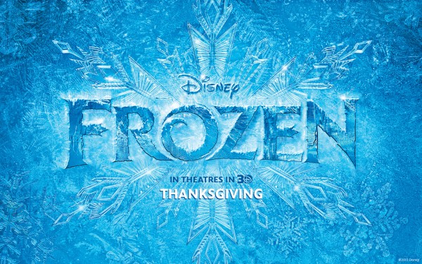 Title logo from Disney movie Frozen wallpaper