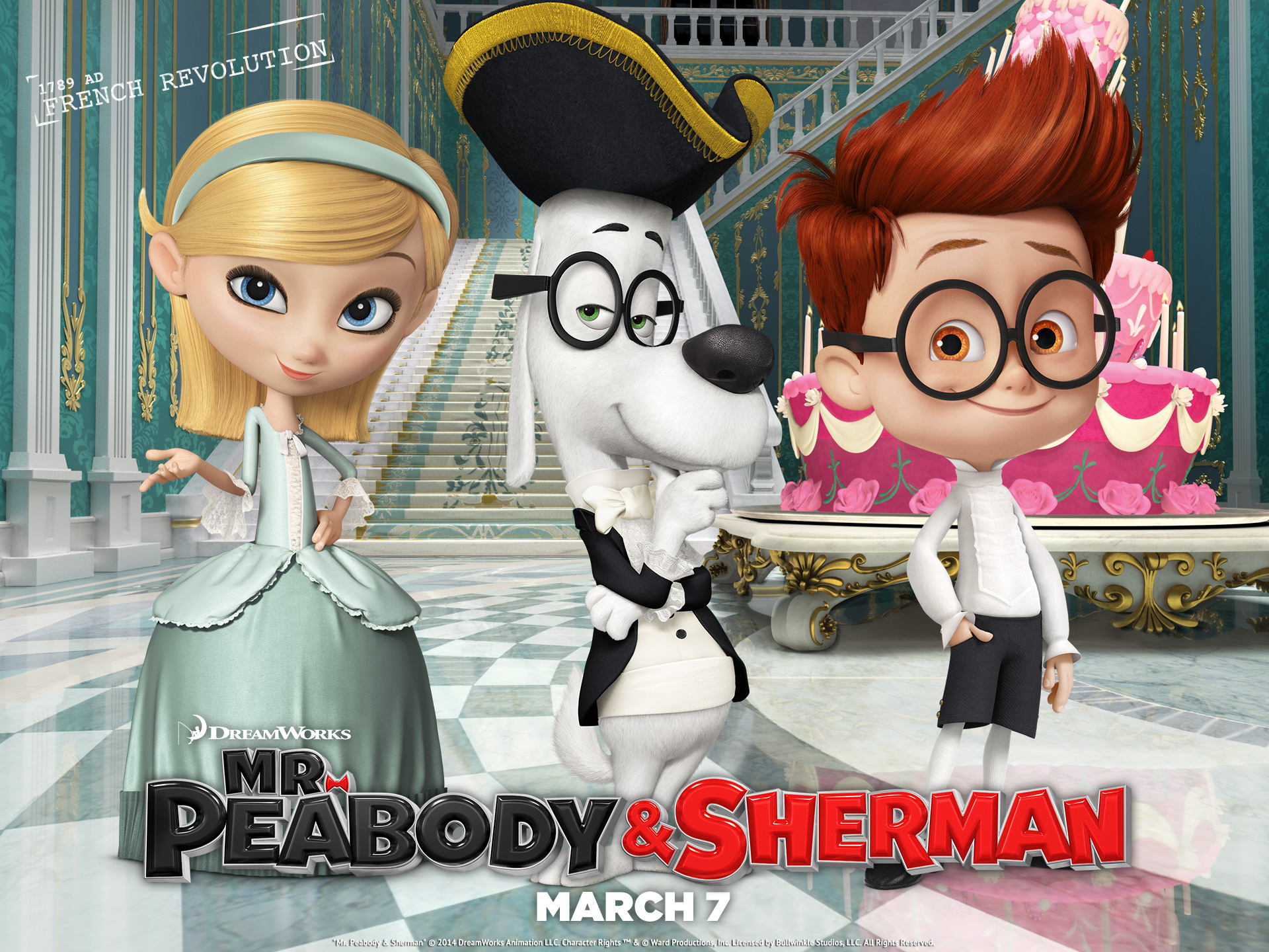 Mr. Peabody and Sherman in France Desktop Wallpaper