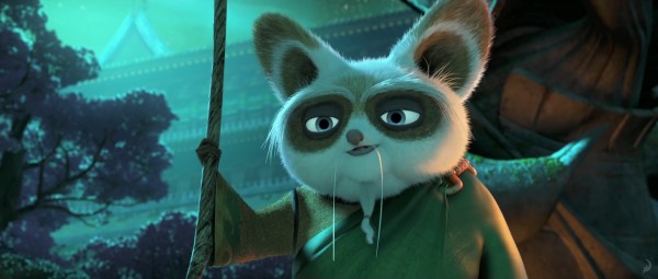 Shifu from the DreamWorks CG animated movie Kung Fu Panda 3