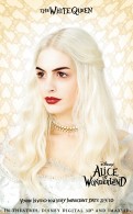 White queen from Alice in Wonderland