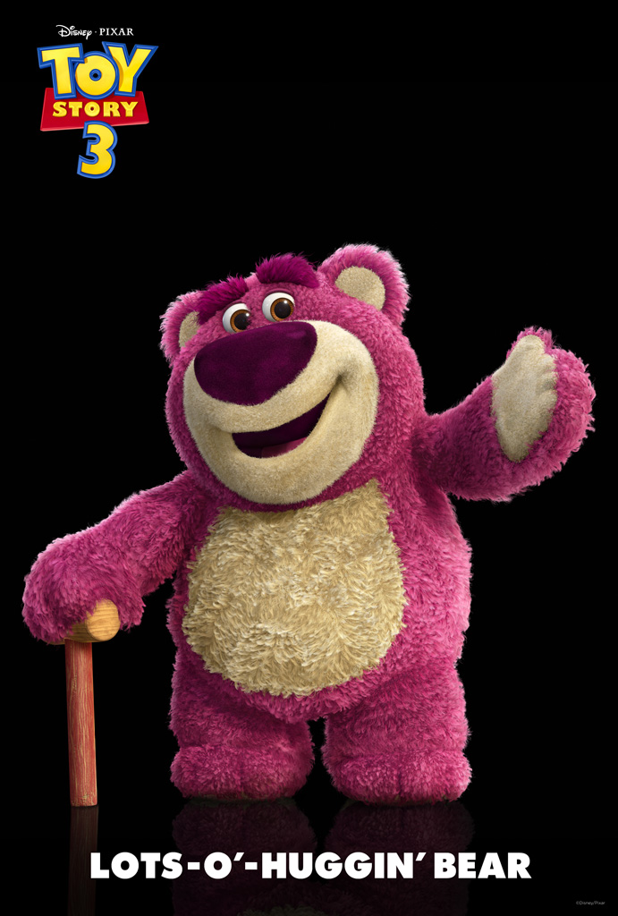 Lots-o’-Huggin’ Teddy Bear from Toy Story Desktop Wallpaper