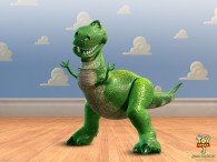 rex the tyrannosaurus rex dinosaur toy from toy story