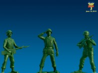 the green army men from toy story