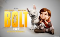 Penny and Bolt from the Disney movie Bolt