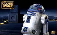 desktop wallpaper picture of the droid r2d2 from the clone wars series