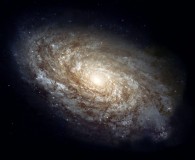 hubble space telescope image of a spiral galaxy