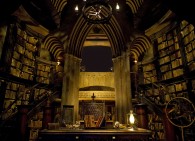 interior of Dumbledore's office