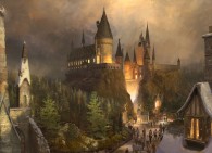 concept art of Hogwarts Castle