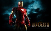 Tony Stark from Iron Man 2 wearing the Iron Man armor