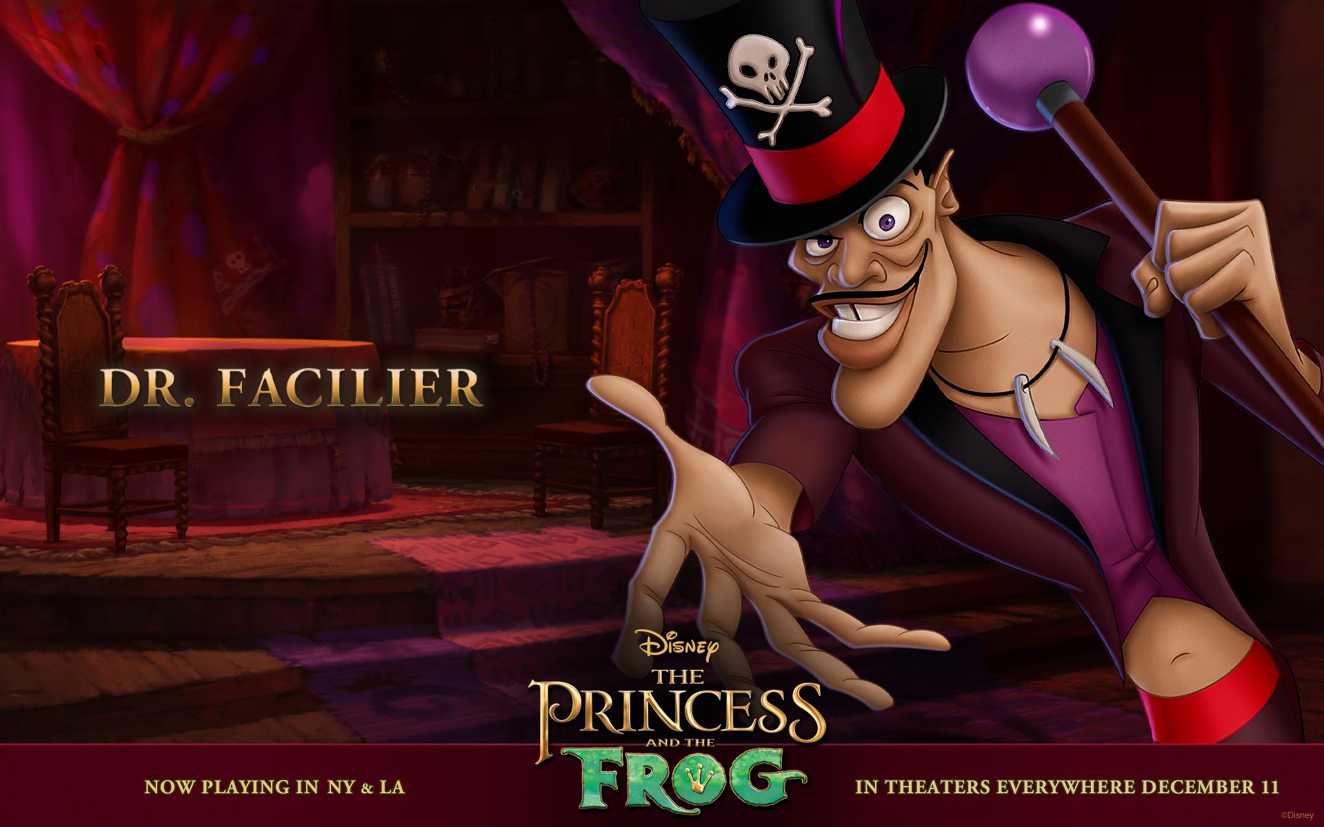 Dr. Facilier from Princess and the Frog wallpaper - Click picture for high ...