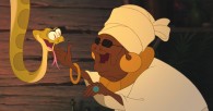 Mama Odie and her snake Juju from Disney's Princess and the Frog